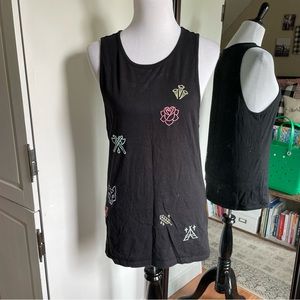 🔴 Pacsun Mens Small Black Tank Top